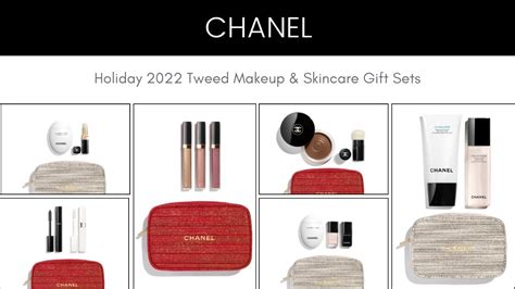 chanel box make up|Chanel gift set 2022.